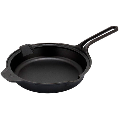 Victoria Sartén Hierro Fundido Curado Signature Classic Inducción 25cm, Apta Fuego, Barbacoa, Horno, Vitrocerámica_0