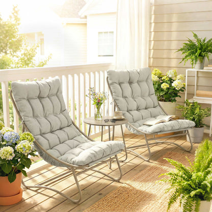 Outsunny Conjunto De Mesa Y Sillas De Terraza Exterior De 3 Piezas_1
