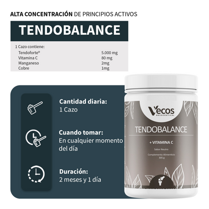 Tendobalance Vecos 300 G | Articulaciones Y Tendones | Colágeno Tendoforte® 5000 Mg_2