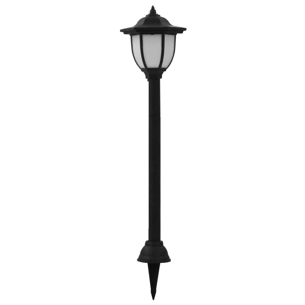 Vidaxl Lámparas Solares De Exterior Negras Led 6 Uds_2