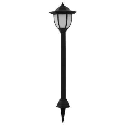 Vidaxl Lámparas Solares De Exterior Negras Led 6 Uds_2