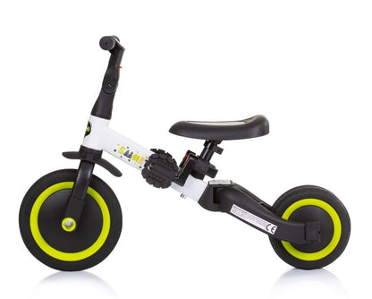 Triciclo Convertible En Bicicleta Con Pedales Smarty Lime_4