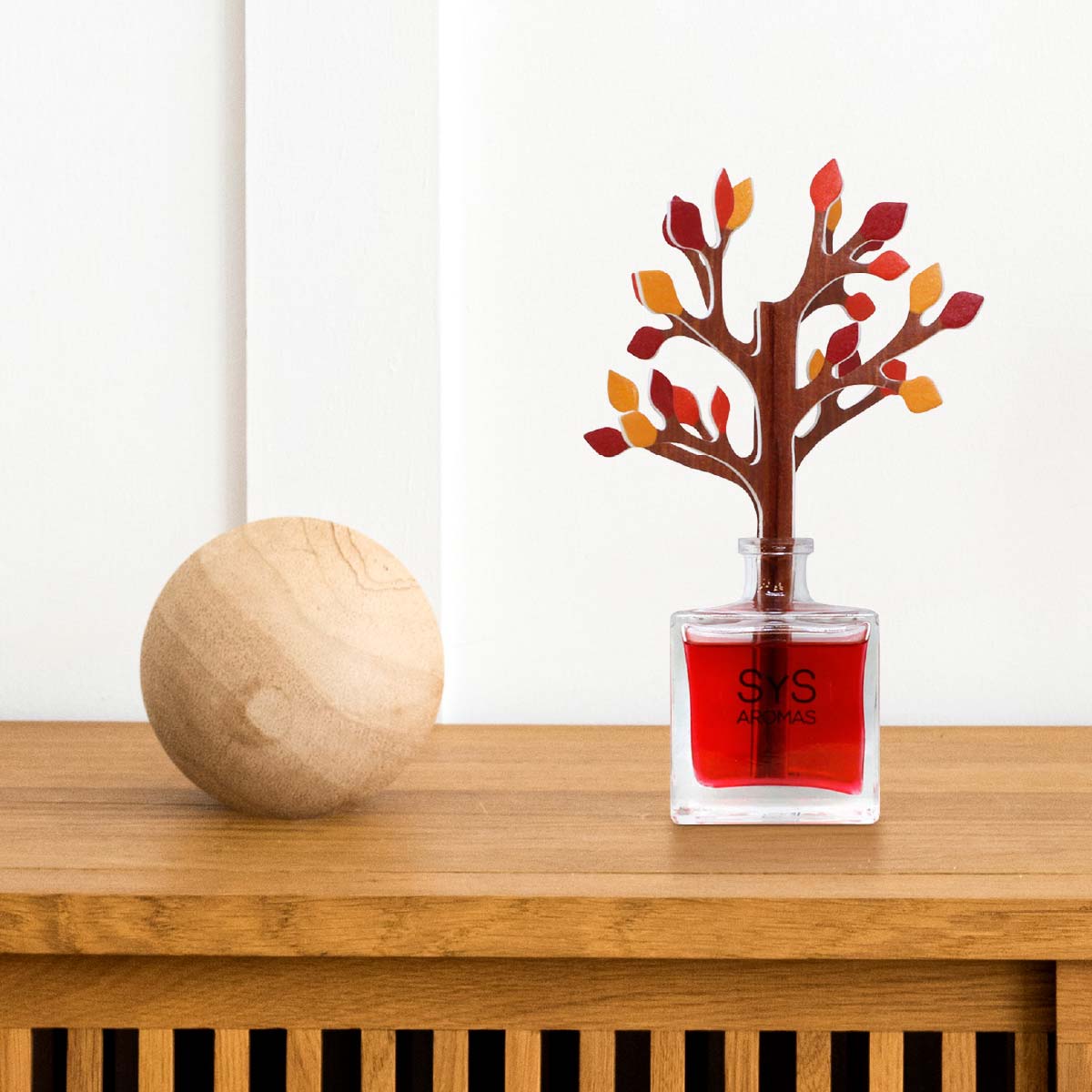 Ambientador Difusor Árbol Frutos Rojos Deco Diffuser SYS Aromas 90 ml | Afrutado y Dulce | Energizante_1