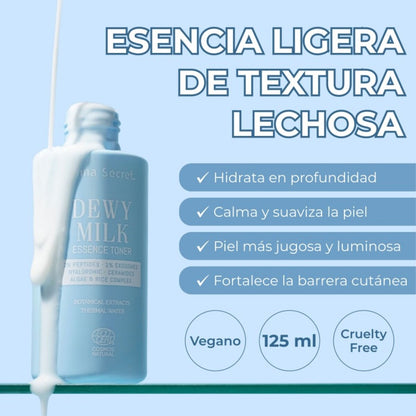 Dewy Milk Essence Toner, Alma secret, 125 ml