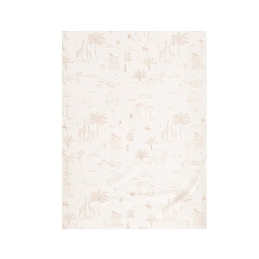 Noe Sábana Bajera Ajustable Punto Algodón Capazo.