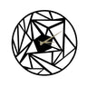 Reloj De Pared Metal Estilo Geométrico