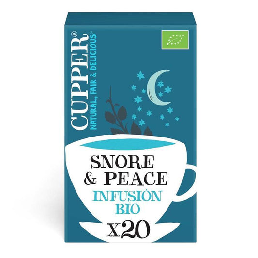 Infusión Snore & Peace Bio Cupper 20 bolsitas