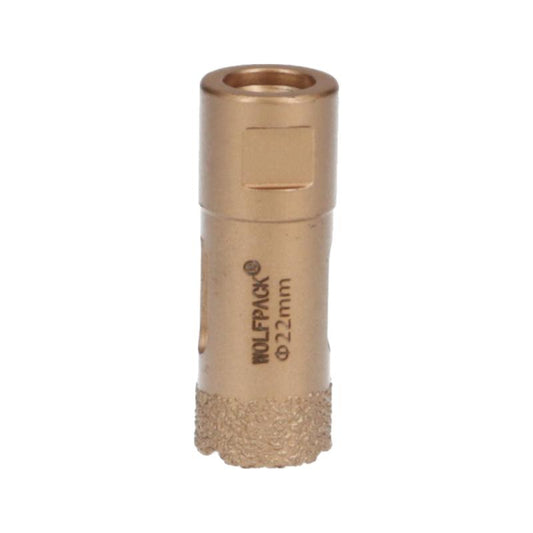 Corona Diamante Para Amoladora Ø 22 Mm. Conexión Rosca M14. Corte Seco_0