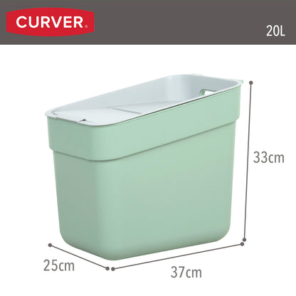 Curver Cubo De Reciclaje Ready To Collect 20l Verde_3