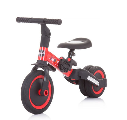Triciclo Convertible En Bicicleta Con Pedales Smarty Red_1