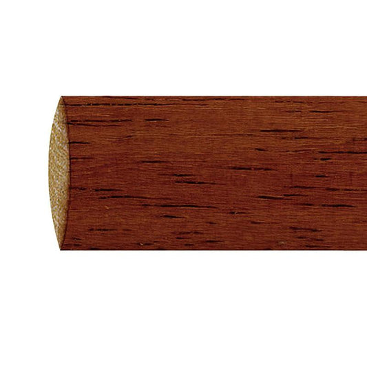 Barra Madera Lisa 1,2 Metros X 20 Mm. Nogal_0