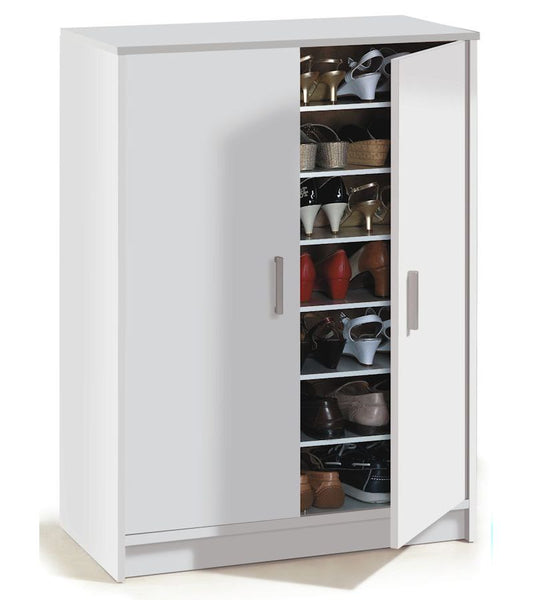 Armario Zapatero 6 Estantes Blanco_0