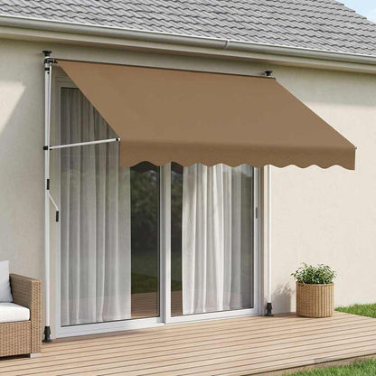 Toldo Retráctil Manual Beige 350 Cm_1