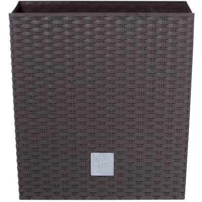 Maceta Rato 64 Litros Con Cubilete Para Plantar En Color Mocca 40 X 40 X 41 Cm._0