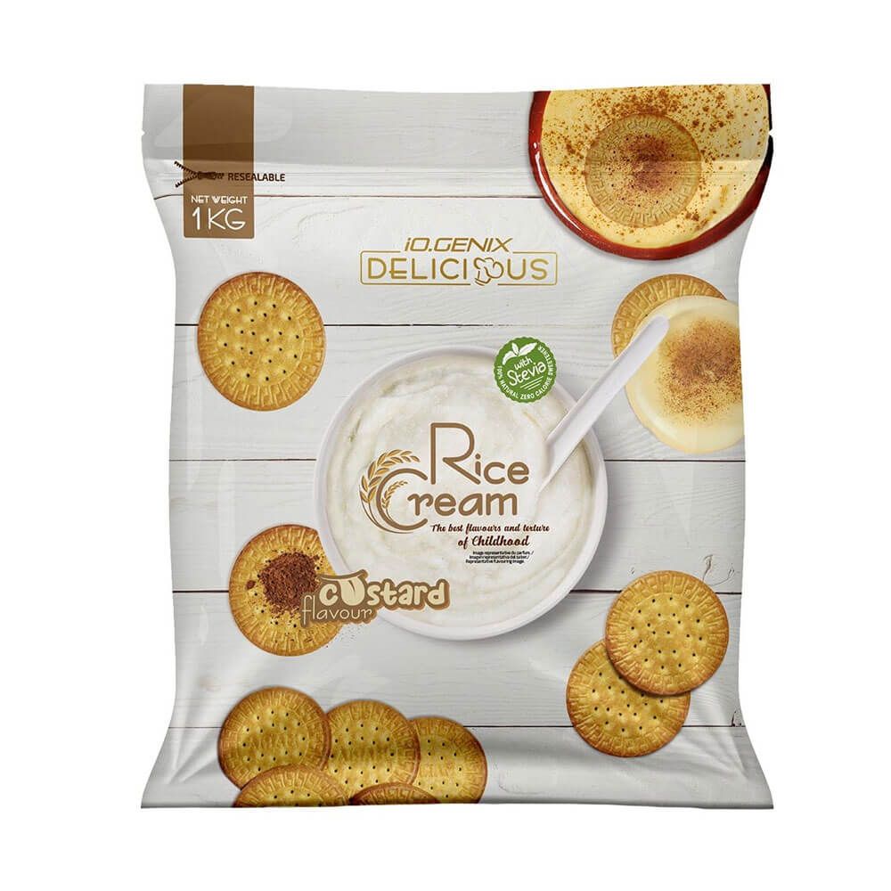 Rice Cream (crema De Arroz) - 1kg - Natillas Y Galleta - Harina De Arroz - Io.genix_0