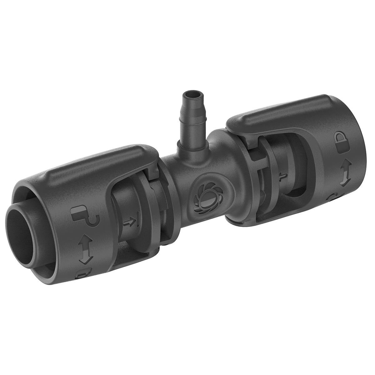 Junta T 13 mm (1/2") - 4.6 mm (3/16") x5 Microdripsystem Gardena
