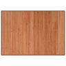 Vidaxl Alfombra Rectangular Bambú Marrón 70x100 Cm