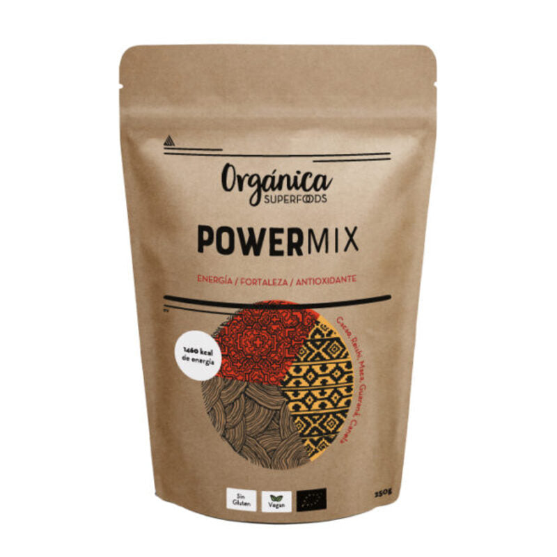 Power Mix Raw Sin Gluten Bio 250g_0