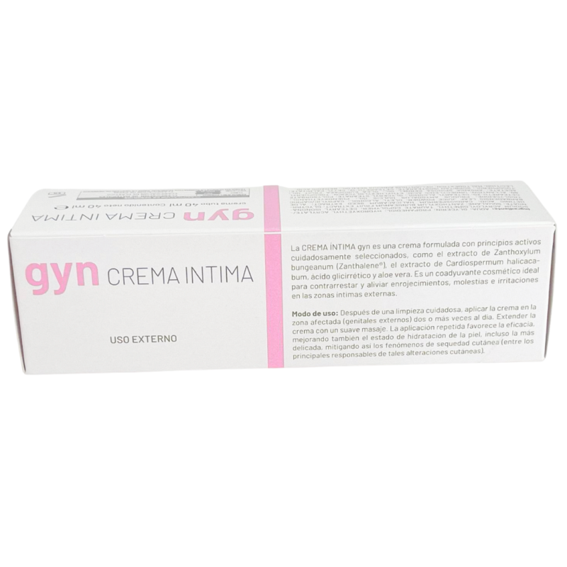 Gyn Crema Íntima Calmante – Alivio Inmediato Del Picor Y Ardor En La Zona Íntima Femenina – 40 Ml_3