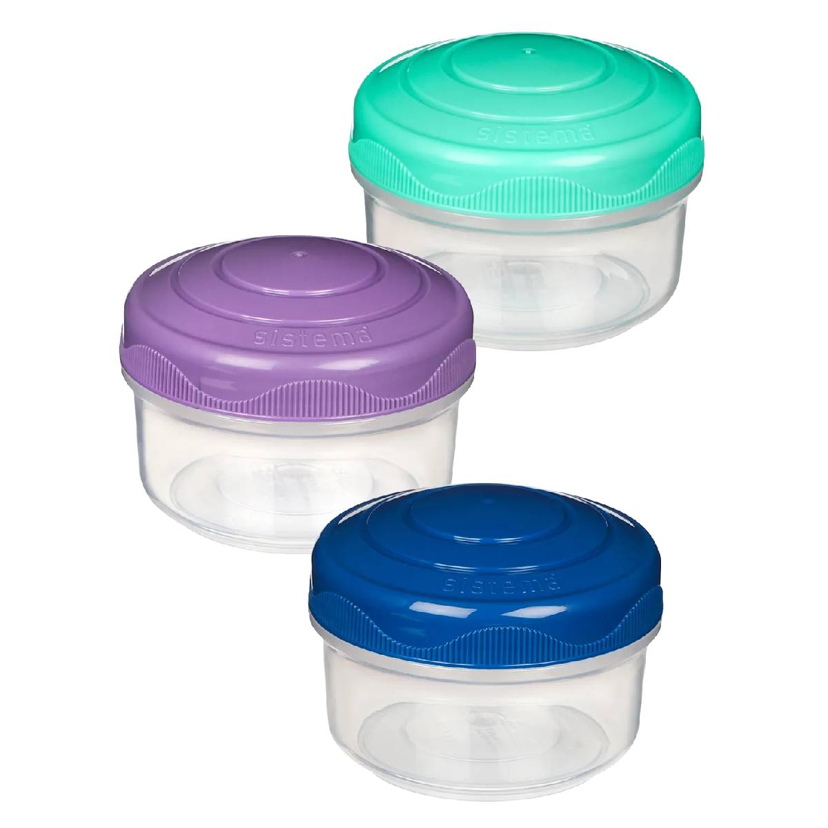 Pack recipientes herméticos Sistema Mini Bites To Go 3x130 ml