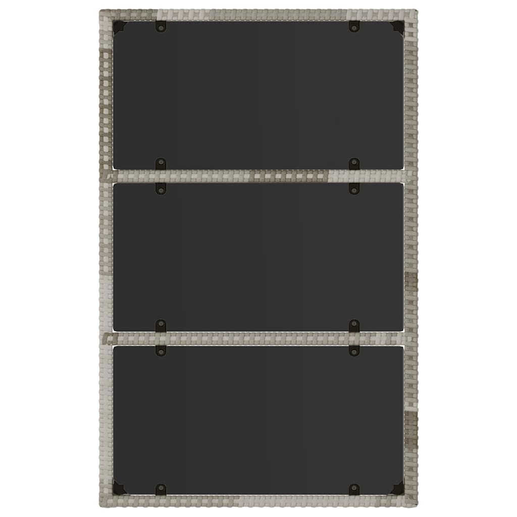 Vidaxl Set De Muebles De Jardín 4 Pzas Y Cojines Ratán Sintético Gris_3