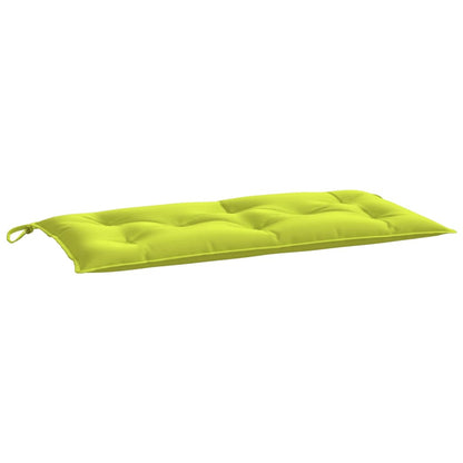 Vidaxl Cojín De Banco De Jardín Tela Oxford Verde Claro 100x50x7 Cm_0