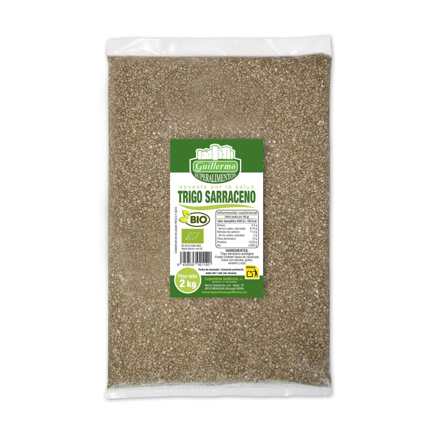 Trigo Sarraceno Bio - 2 Kg_0
