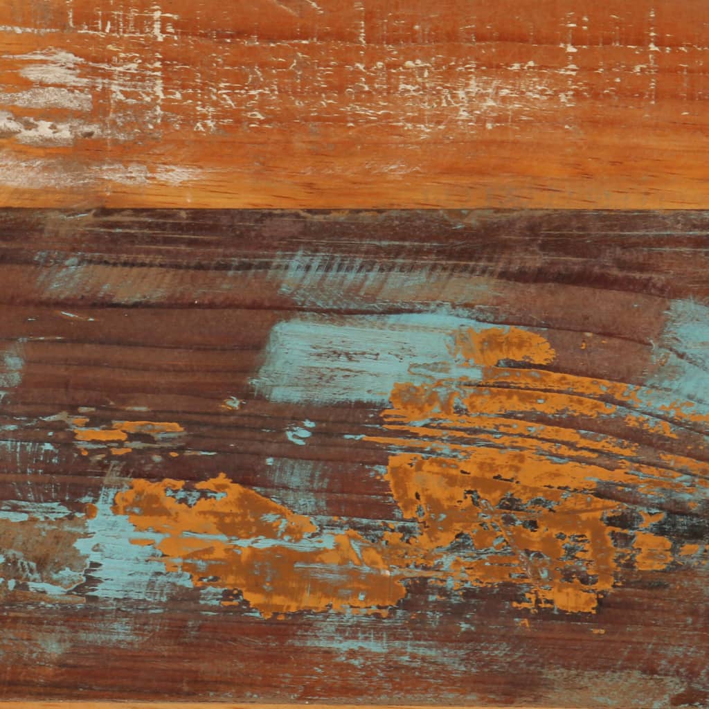 Mesa De Centro Madera Maciza Reciclada 120x60x40 Cm_3