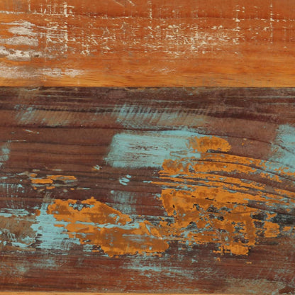 Mesa De Centro Madera Maciza Reciclada 120x60x40 Cm_3