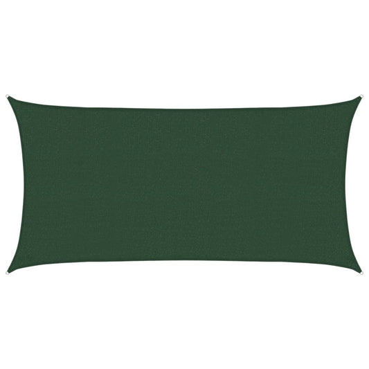 Toldo De Vela Verde Oscuro Hdpe 160 G/m² 2x4 M_0