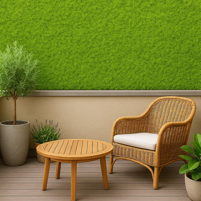 Jardín Vertical Artificial 100x100cm Well Home En Verde Exuberante Y Realista