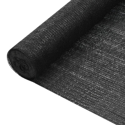 Vidaxl Red De Privacidad Hdpe Negro 2x25 M 75 G/m²_0