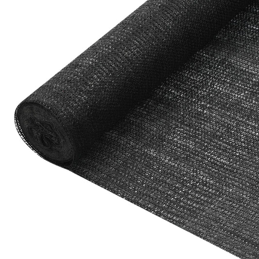 Vidaxl Red De Privacidad Hdpe Negro 2x25 M 75 G/m²_0