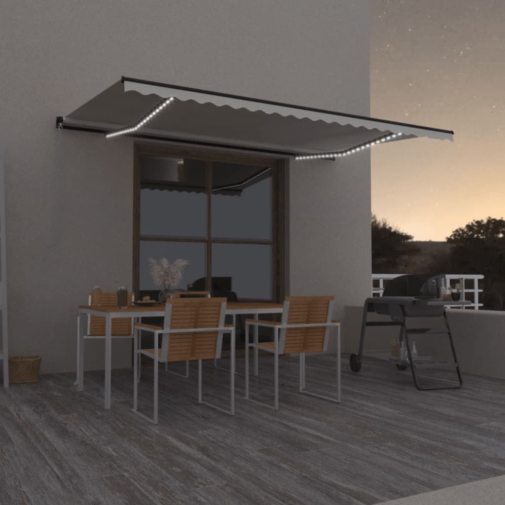 Toldo Retráctil Manual Color Crema 500x350 Cm_1