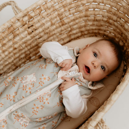 Saco De Dormir Para Bebés Newborn 0-4m Sky Blue