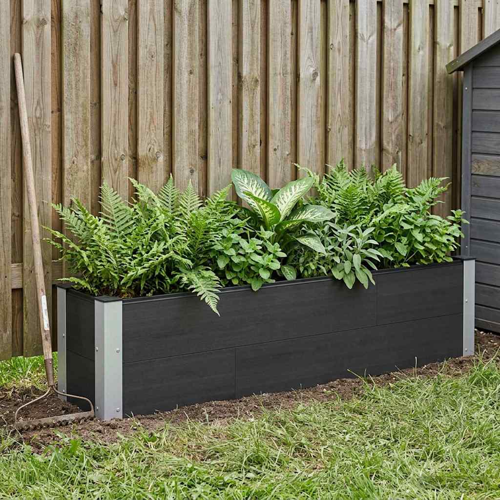Arriate Elevado Negro 150 X 30 X 36 Cm_1