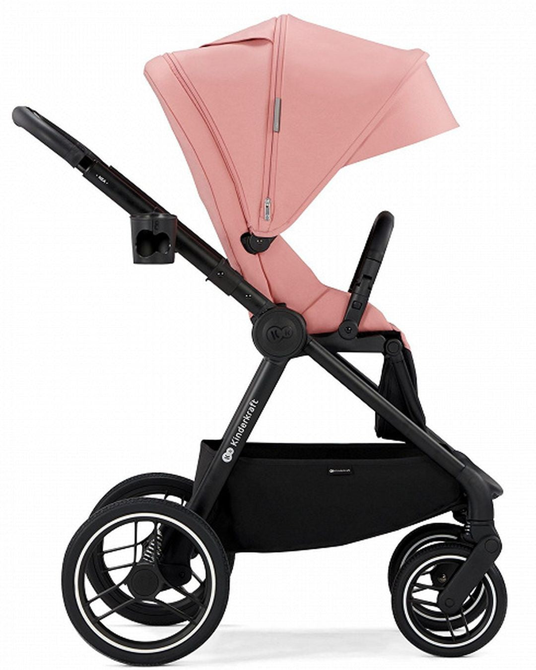 Carrito De Bebé Trío Nea Hasta 22 Kg Capazo Duro Y Grupo 0+ Pink_2