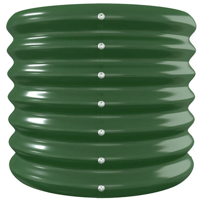 Jardinera Arriate Acero Galvanizado Verde 260x40x36 Cm_3