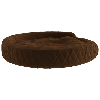 Cama Para Perros De Felpa Marrón 110x90x23 Cm / Vetonek_3