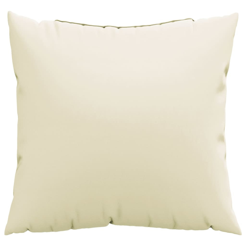 Vidaxl Cojines Decorativos 4 Uds Tela Crema 50x50 Cm_0