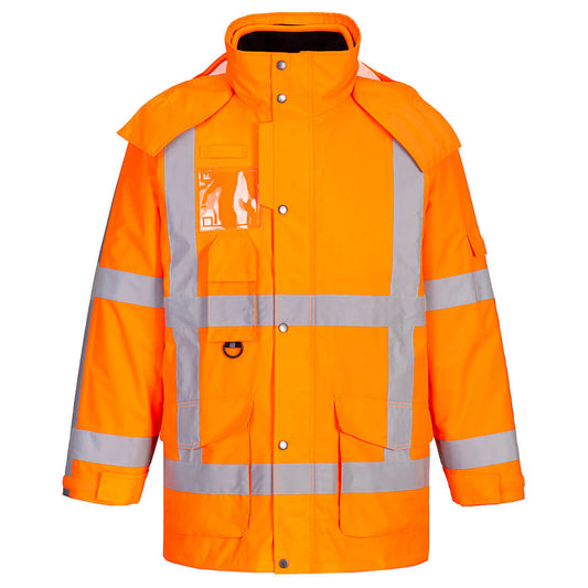 Parka 3 En 1 De Alta Visibilidad Rws Traffic / Xxxl / Naranja_0