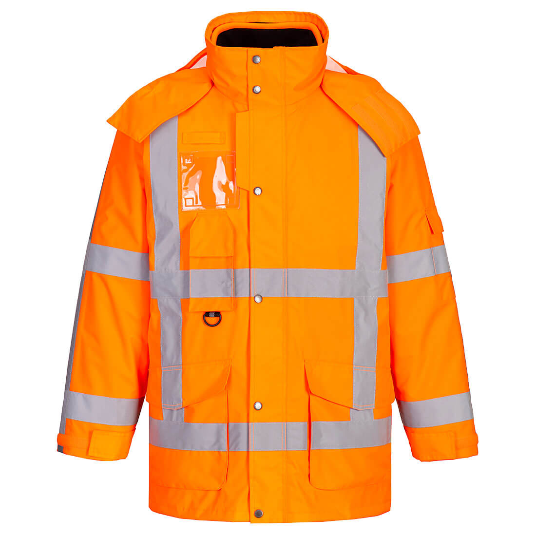 Parka 3 En 1 De Alta Visibilidad Rws Traffic / S / Naranja_0