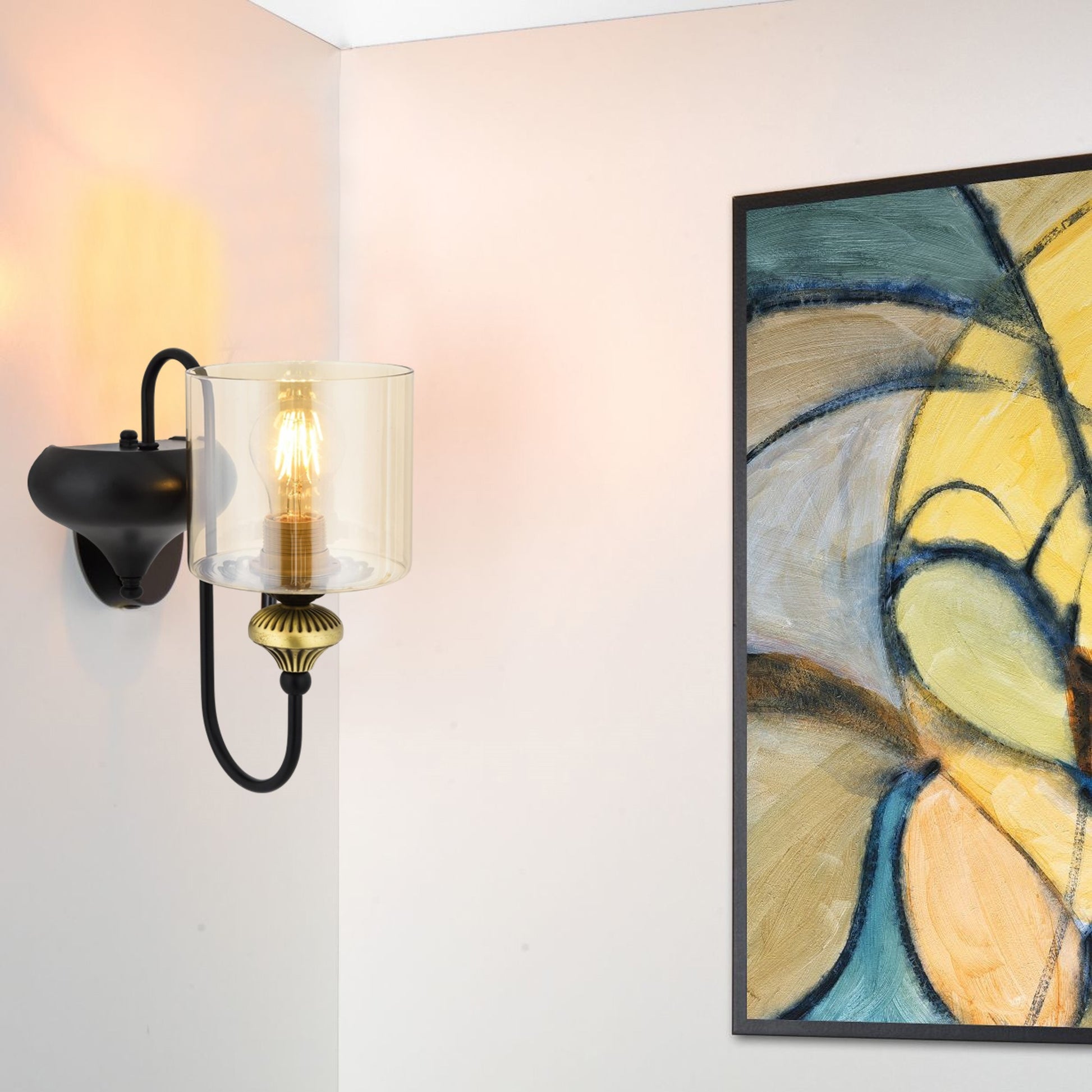 Aplique De Pared, Metal , Negro

vintage, 22x14x18, Casquillo 1 X E 27 Max 60 W