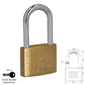 Candado Laton Arco Largo Llaves Iguales 50 Mm. Nº3