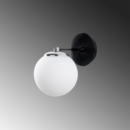 Aplique De Pared, Metal , Negro, 15x24x24, Casquillo E 27 Max 40 W_3