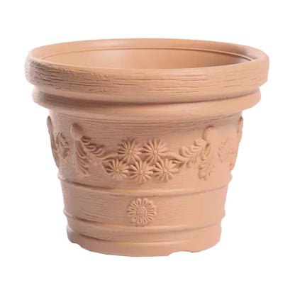 Maceta Decora 8l., Dimensiones (mm) 300x300x235, Color Ladrillo