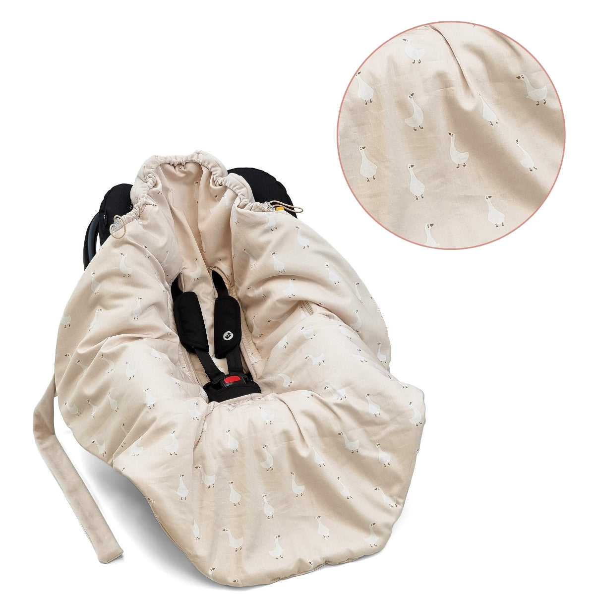 Saco Portabebé Inivero Algodón-velour Unviersal Goose