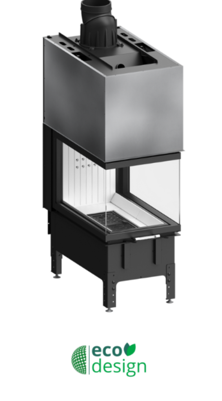 Insertables Con Ventilación A Leña Metlor Modelo Tri Avant_2