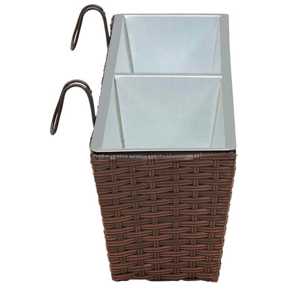 Barandilla 2 Pcs 80 X 17 X 17 Cm Metal_5