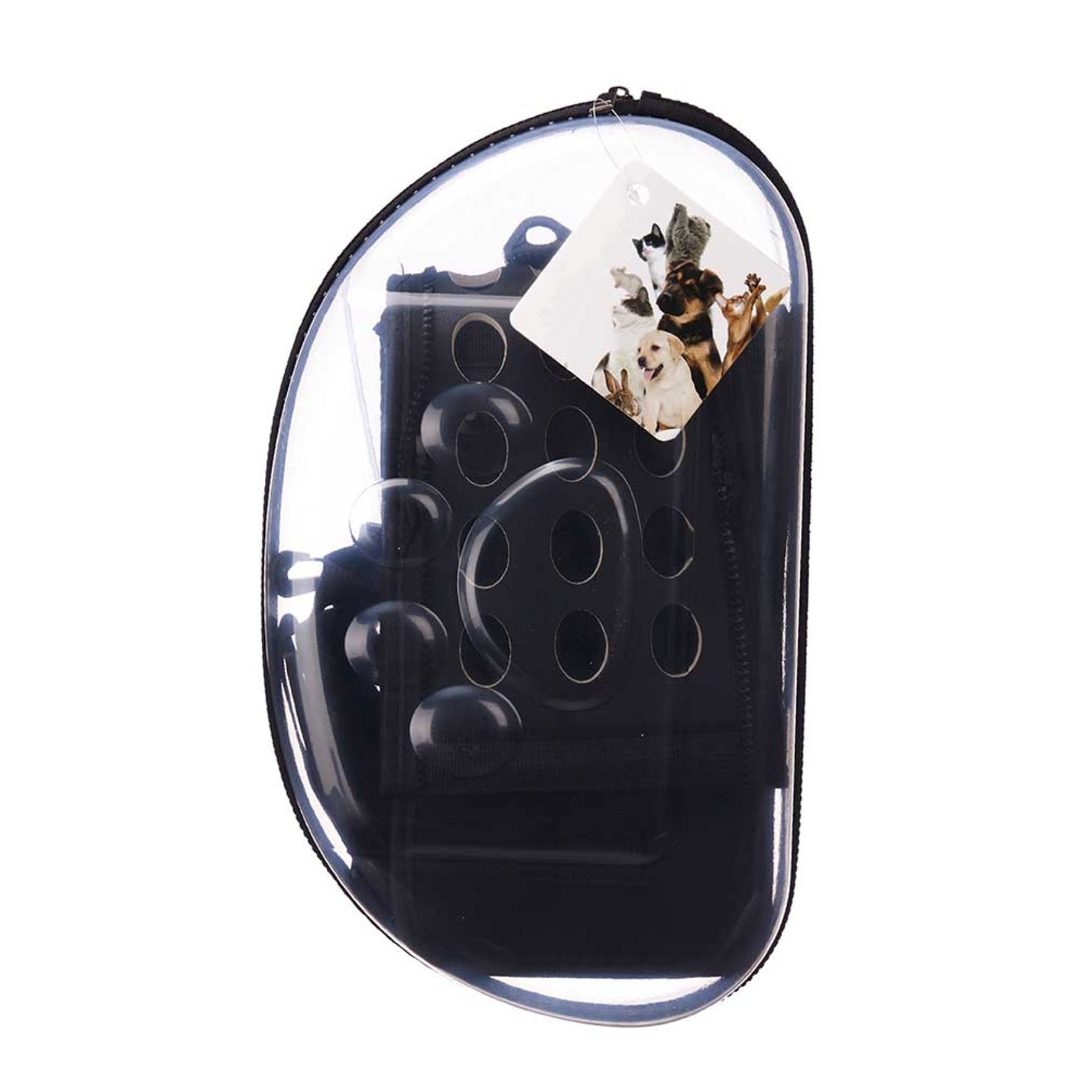 Well Home - Transportín Pequeño Plegable Para Mascotas 37x7,5x22 Color Negro